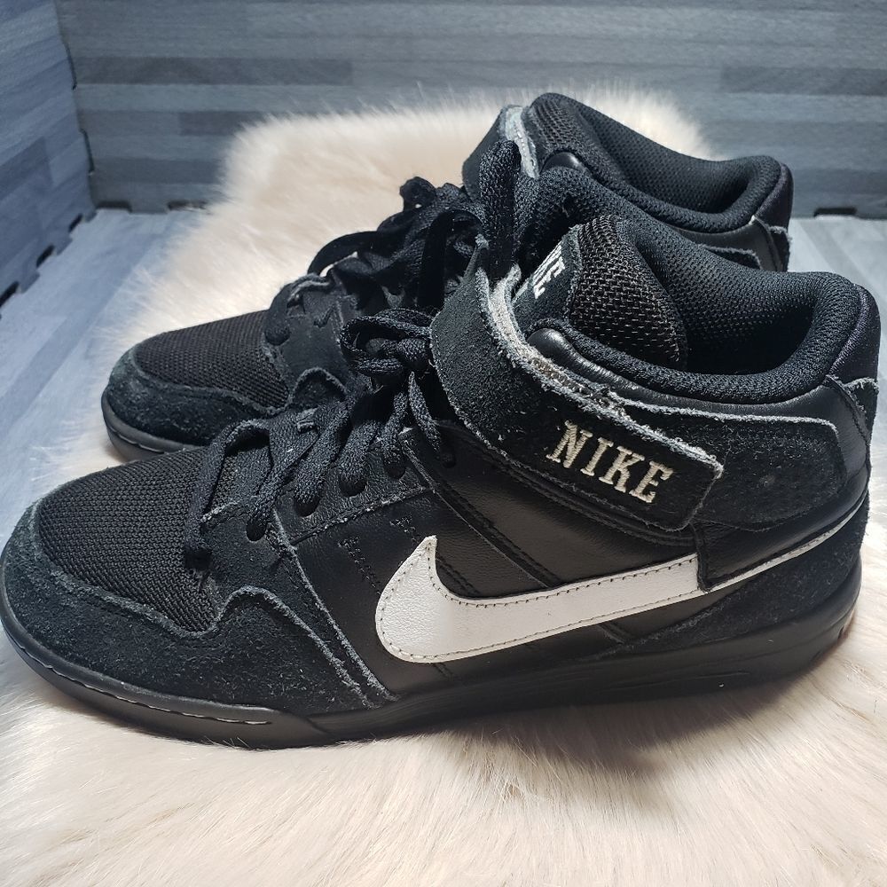 Nike SB morgan Mid 2 women's black suede shoes